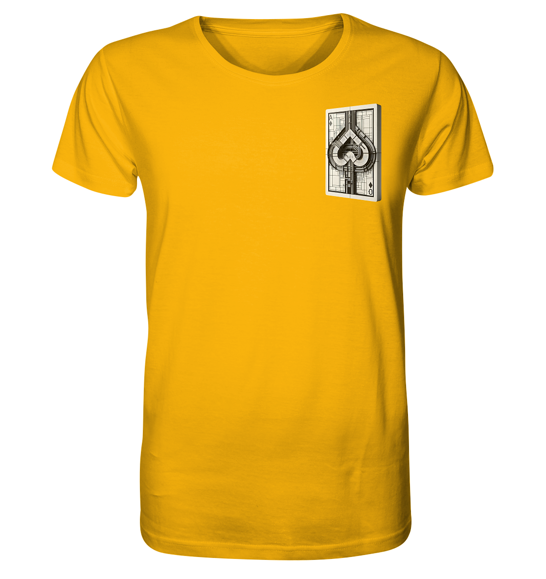 Abstract Ace of Spades - Organic Shirt