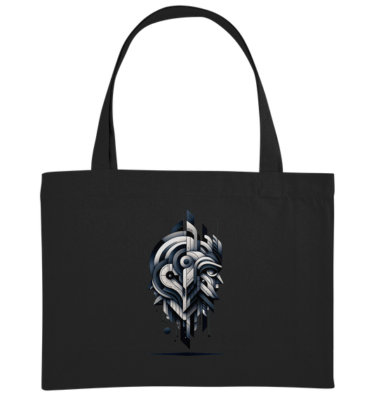 Abstract King - Organic Shopping Bag