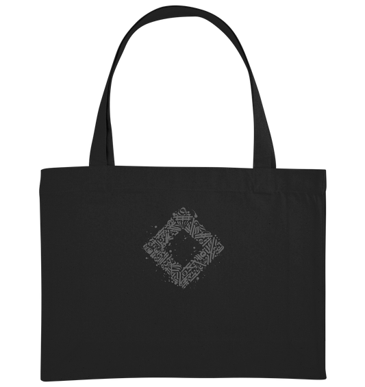 Calligraphy Square - Organic Shopping Bag