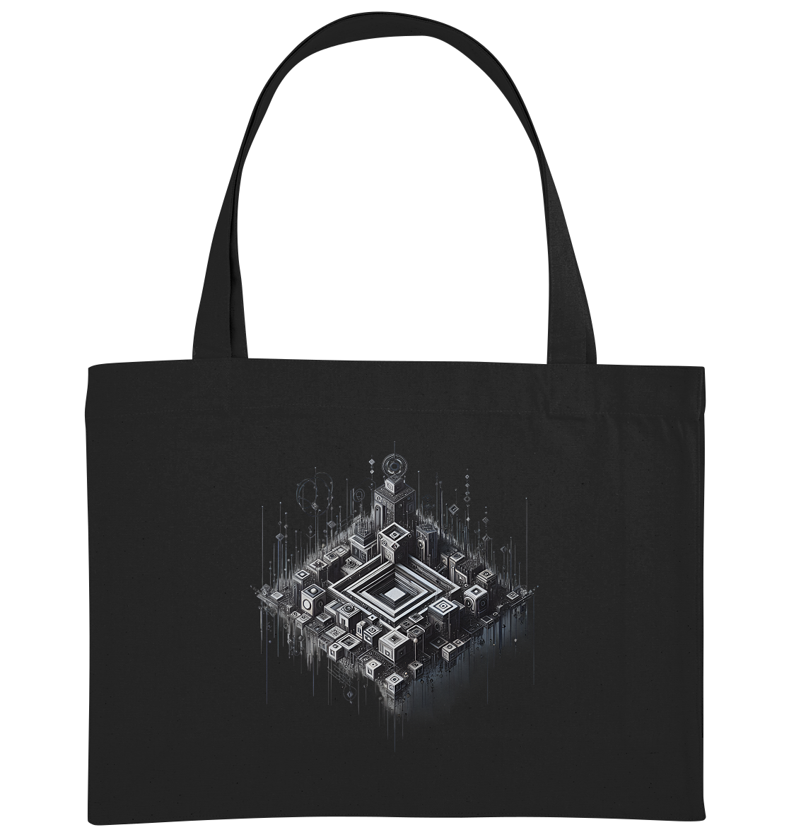 Abstract Art - Organic Shopping Bag