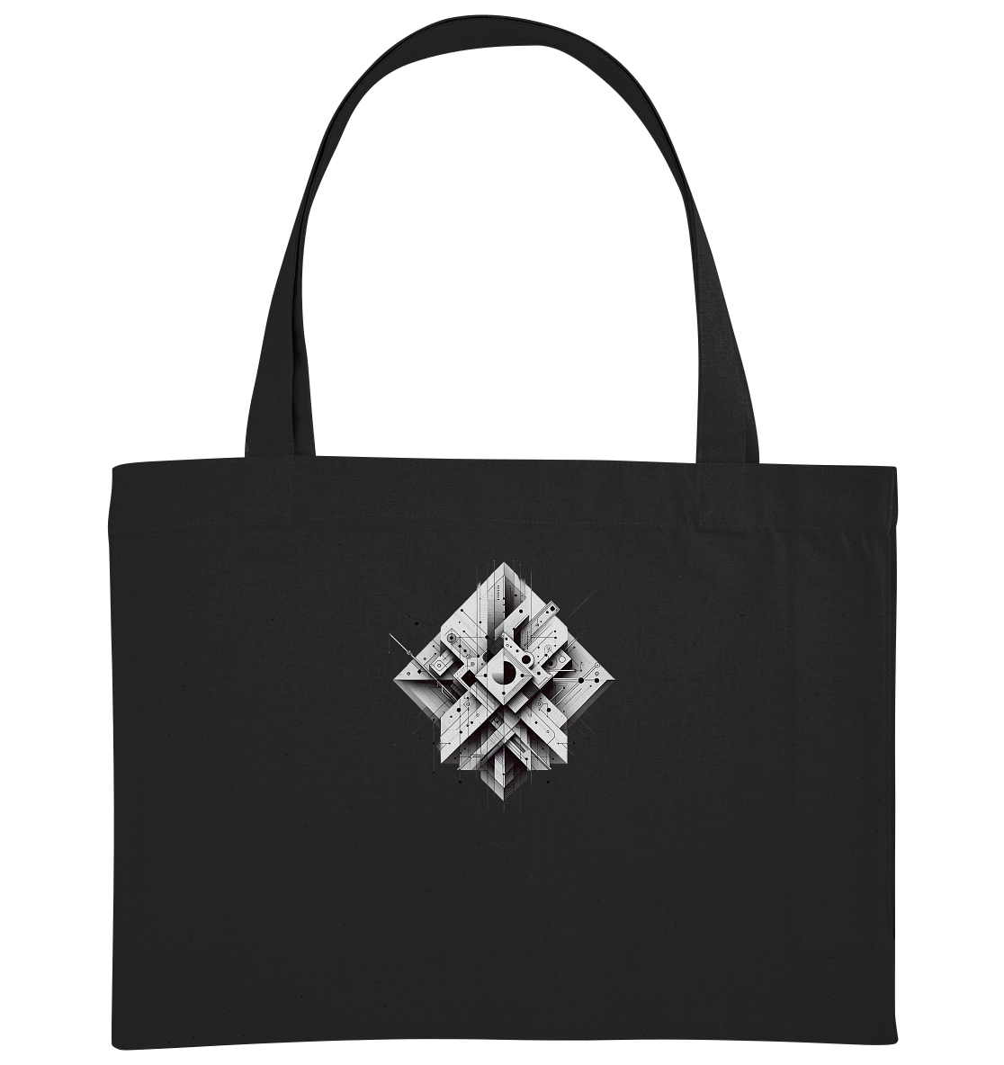 Abstract Technology - Organic Shopping Bag