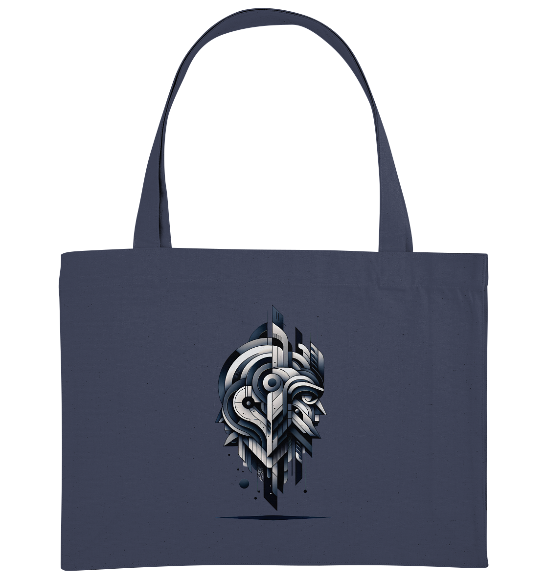 Abstract King - Organic Shopping Bag