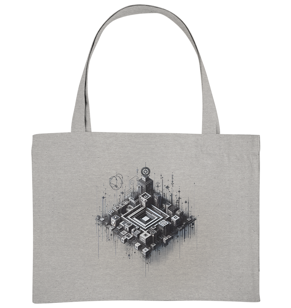 Abstract Art - Organic Shopping Bag