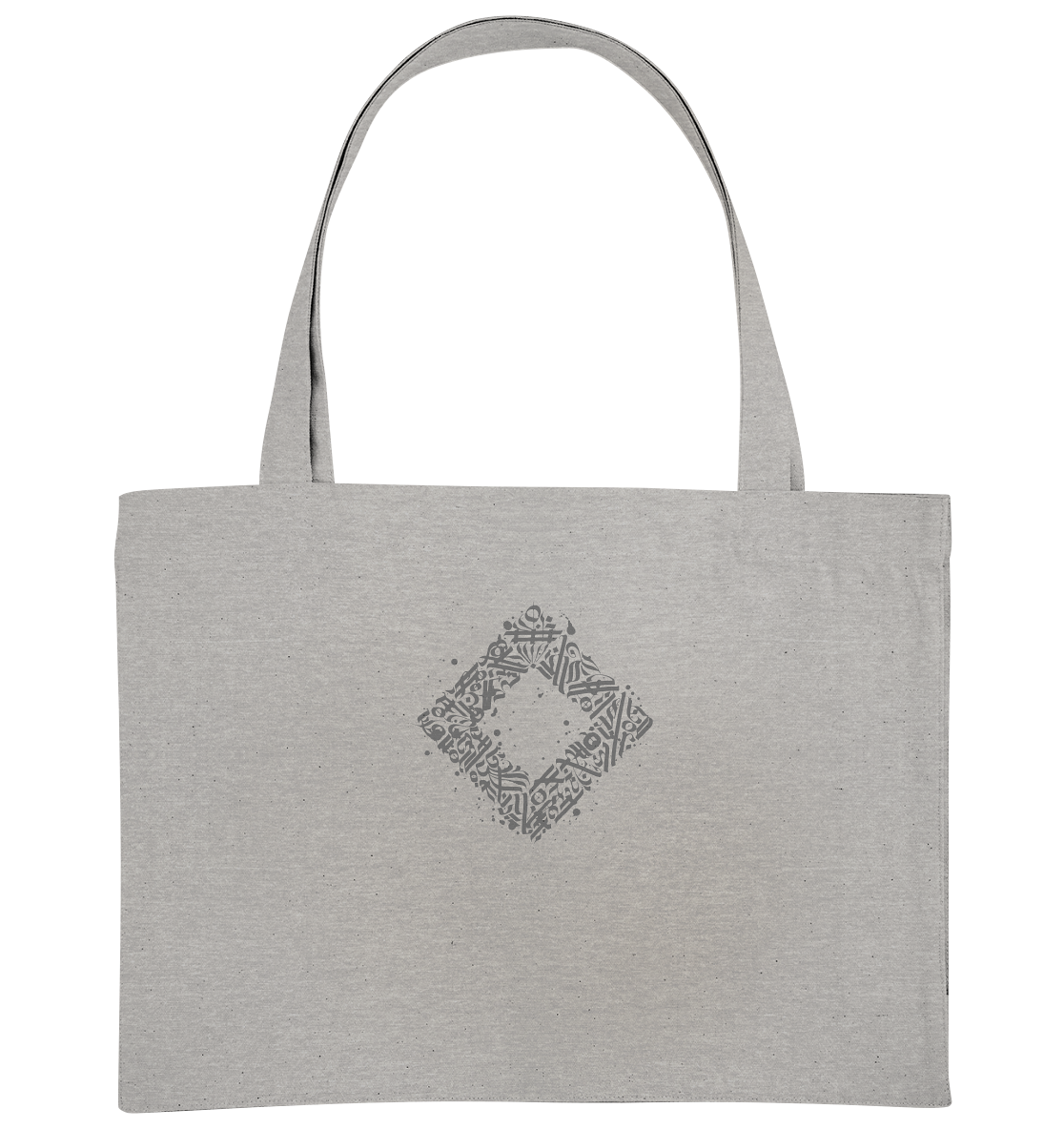 Calligraphy Square - Organic Shopping Bag