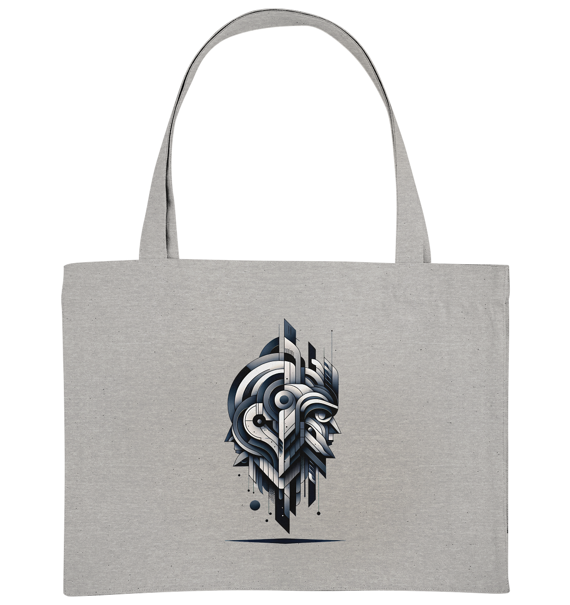 Abstract King - Organic Shopping Bag