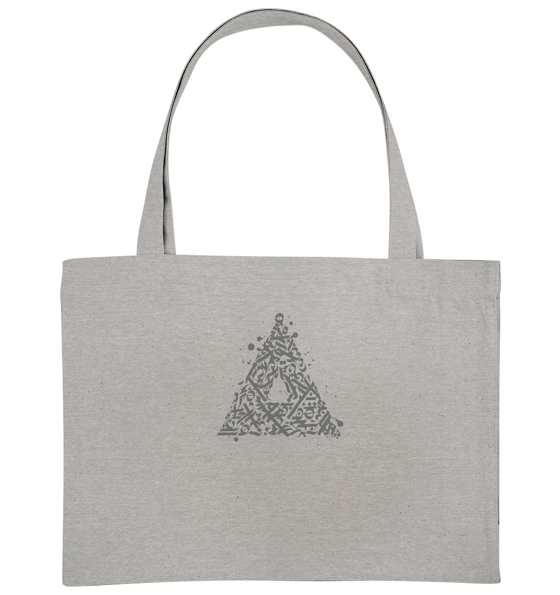 Calligraphy Triangle - Organic Shopping Bag