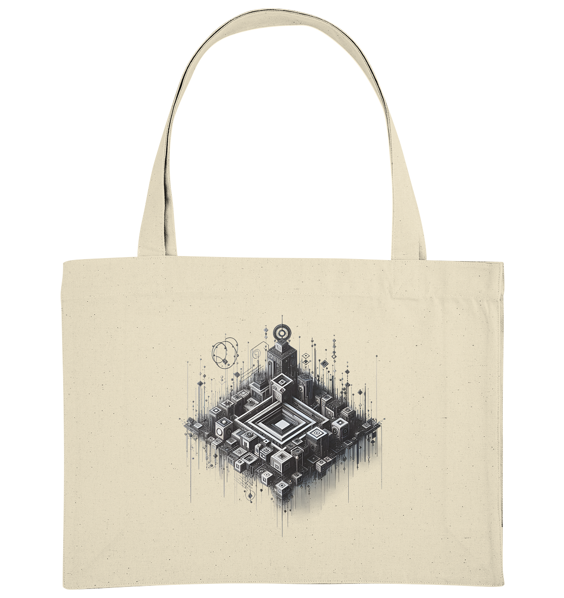 Abstract Art - Organic Shopping Bag