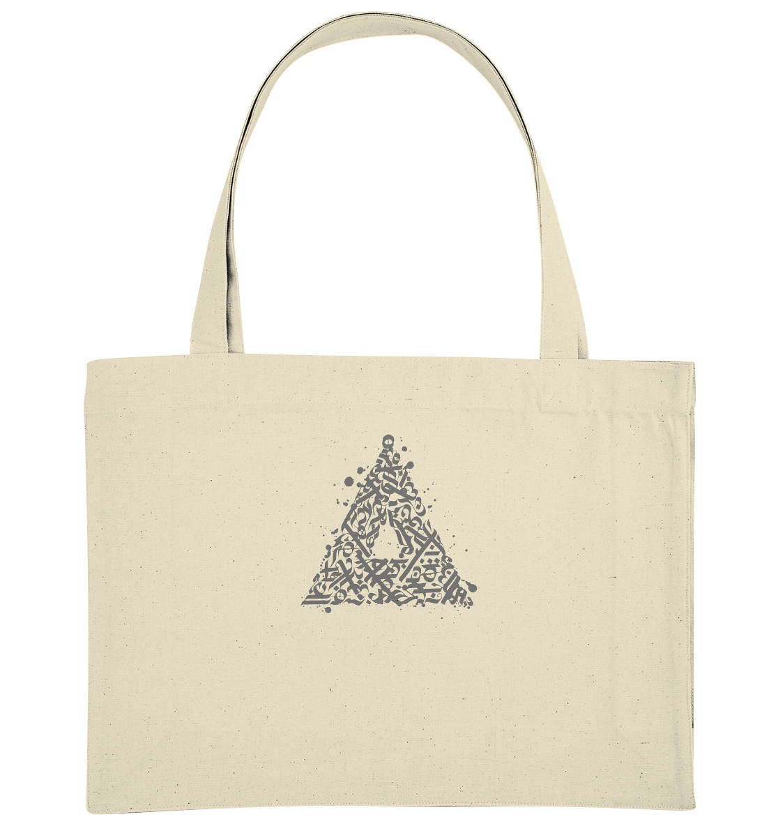 Calligraphy Triangle - Organic Shopping Bag