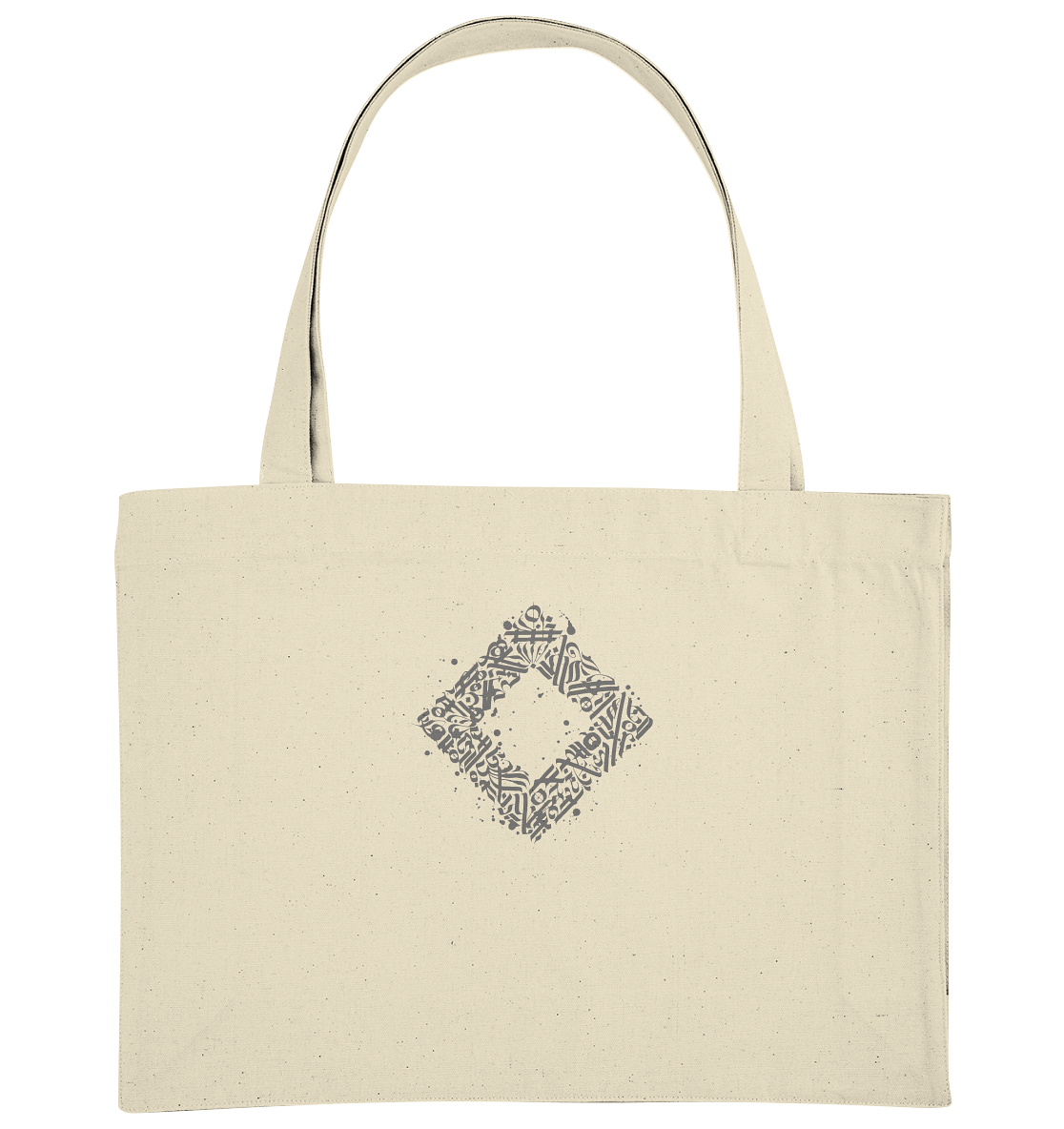 Calligraphy Square - Organic Shopping Bag