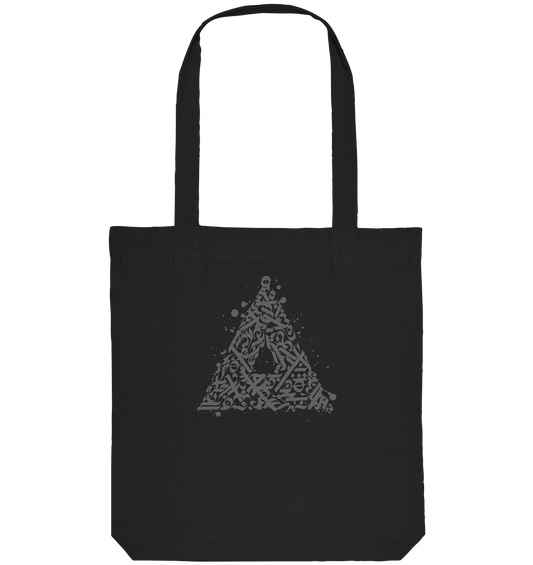 Calligraphy Triangle - Organic Tote Bag