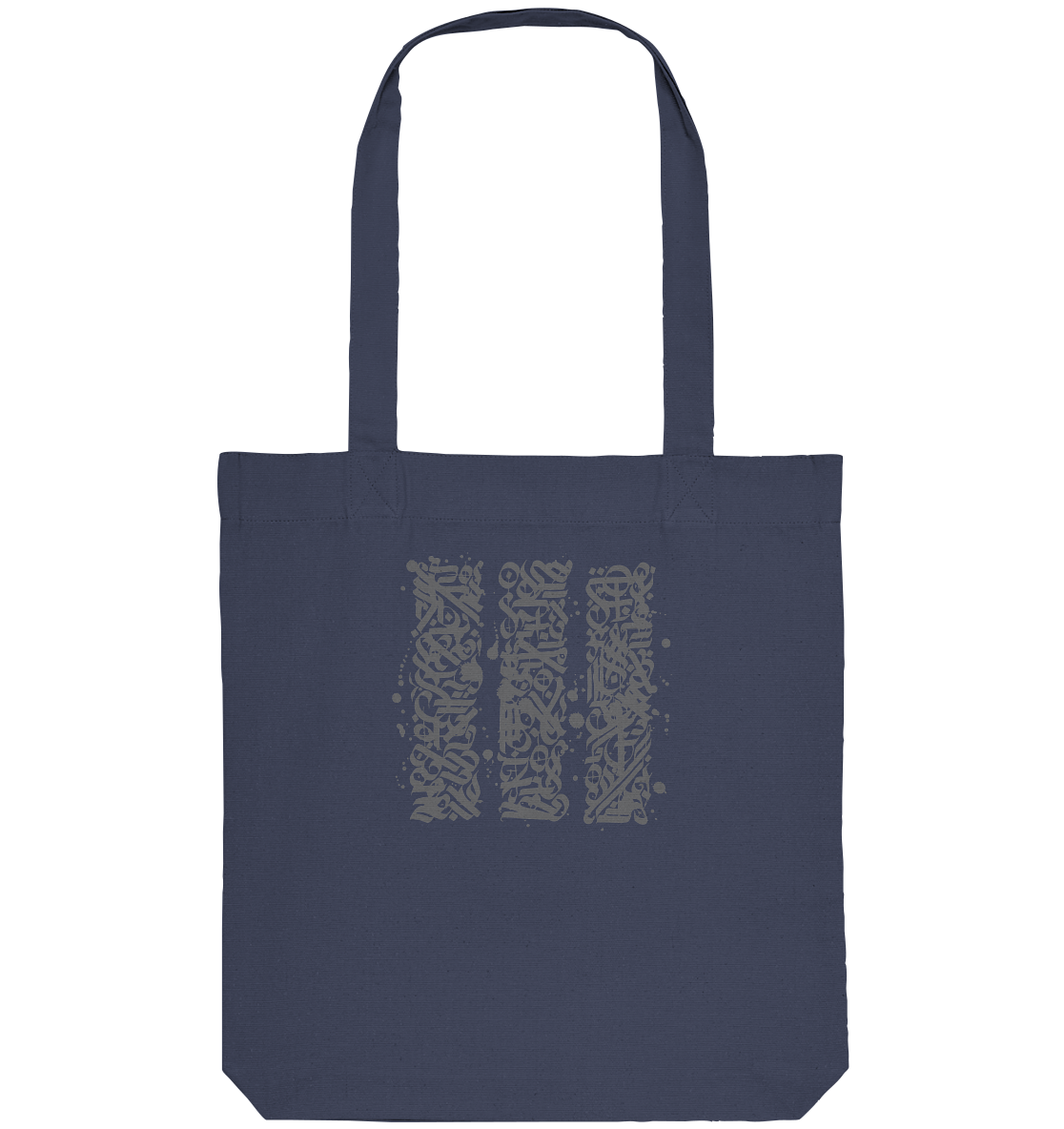 Calligraphy Columns - Organic Tote Bag