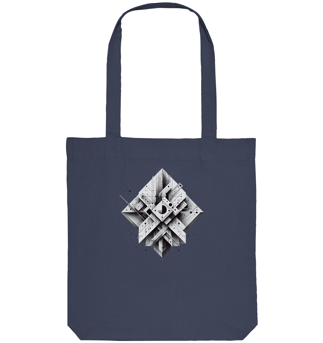 Abstract Technology - Organic Tote Bag