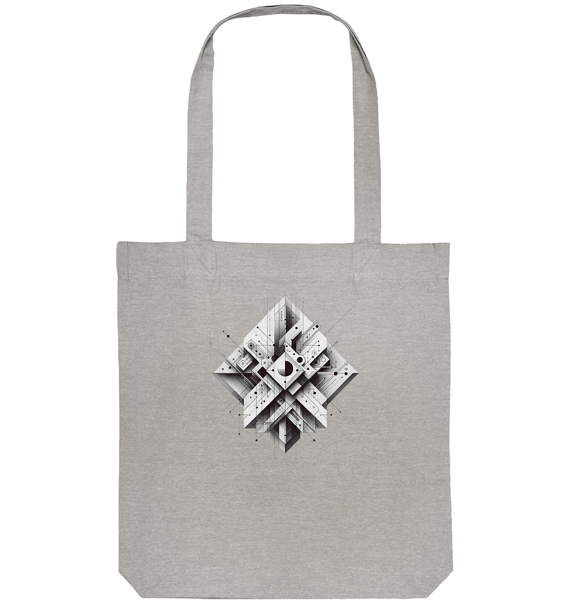 Abstract Technology - Organic Tote Bag