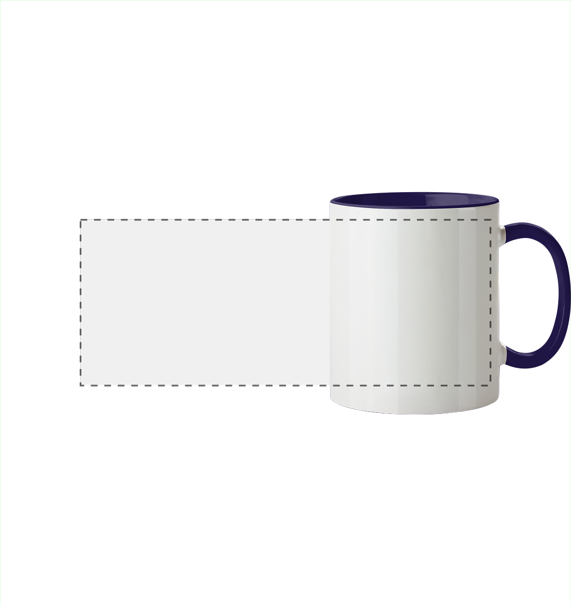 personalized panoramic cup two-tone