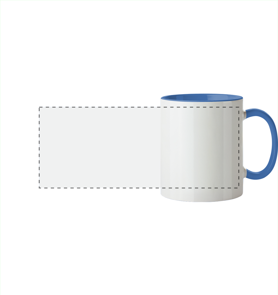 personalized panoramic cup two-tone