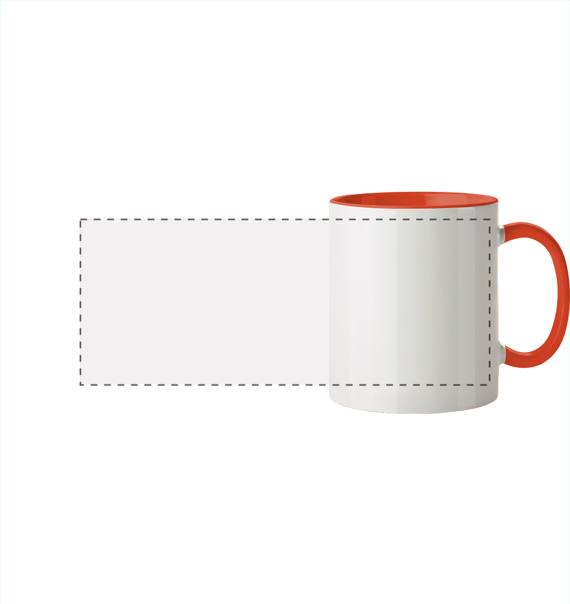 personalized panoramic cup two-tone