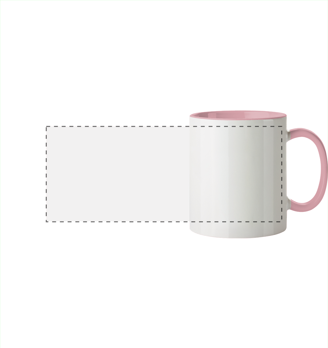 personalized panoramic cup two-tone