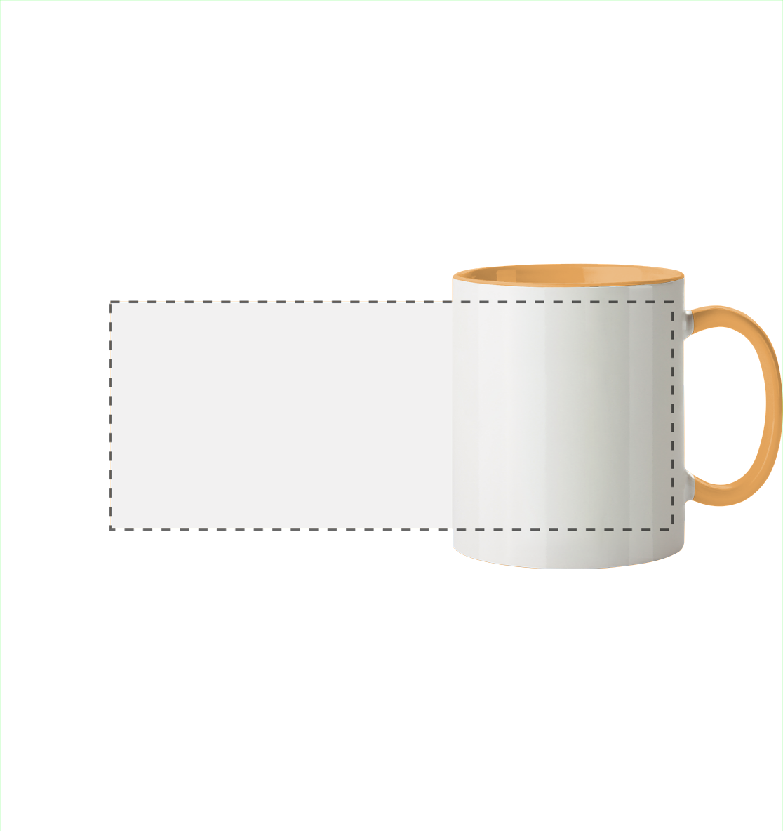 personalized panoramic cup two-tone