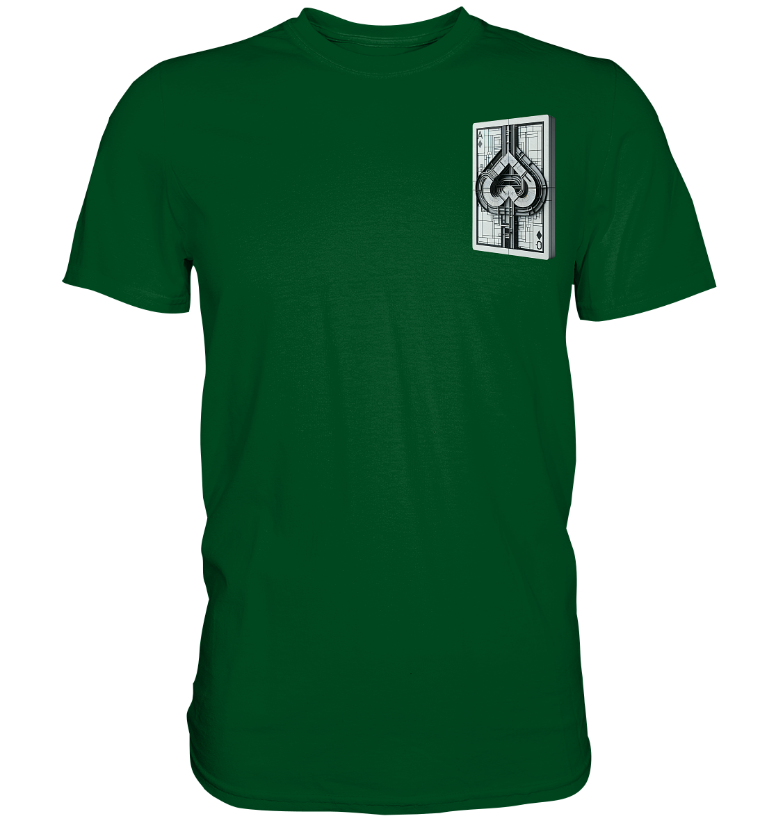 Abstract Ace of Spades - Premium Shirt