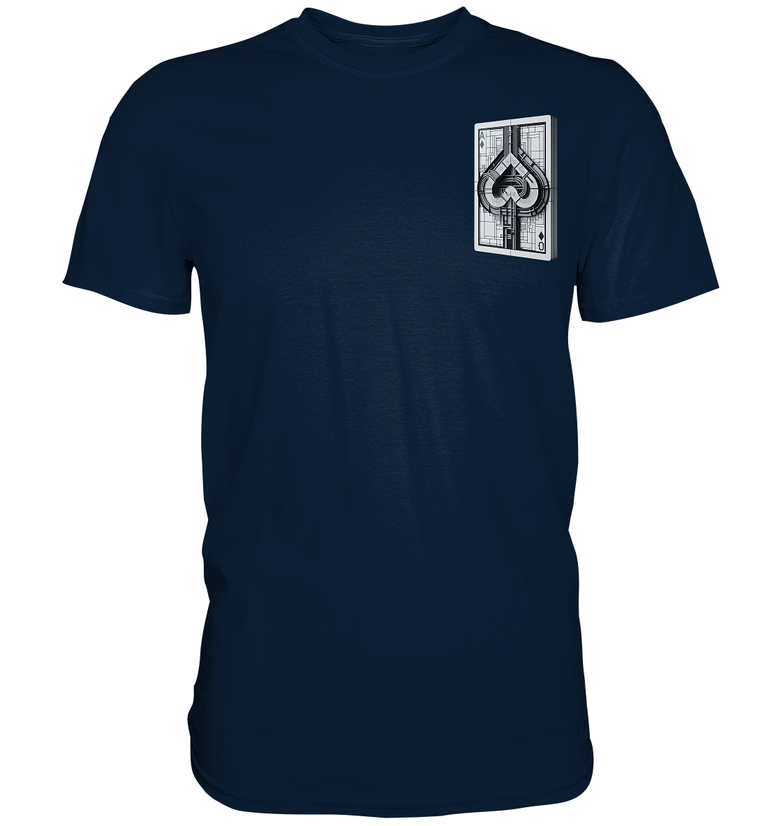 Abstract Ace of Spades - Premium Shirt