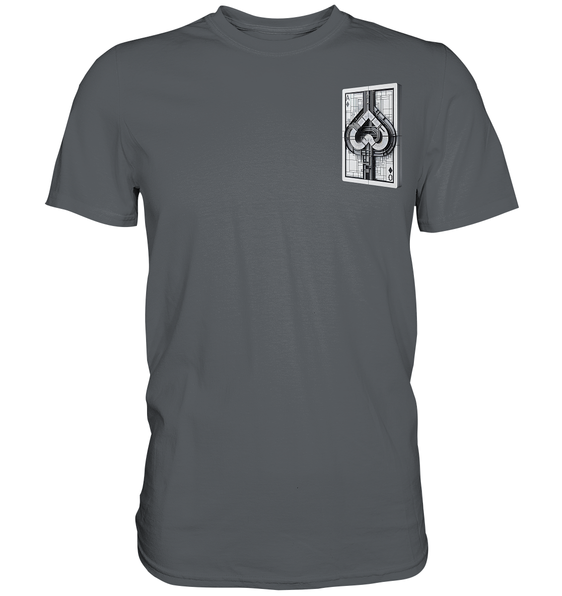 Abstract Ace of Spades - Premium Shirt