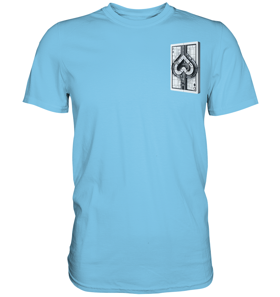 Abstract Ace of Spades - Premium Shirt