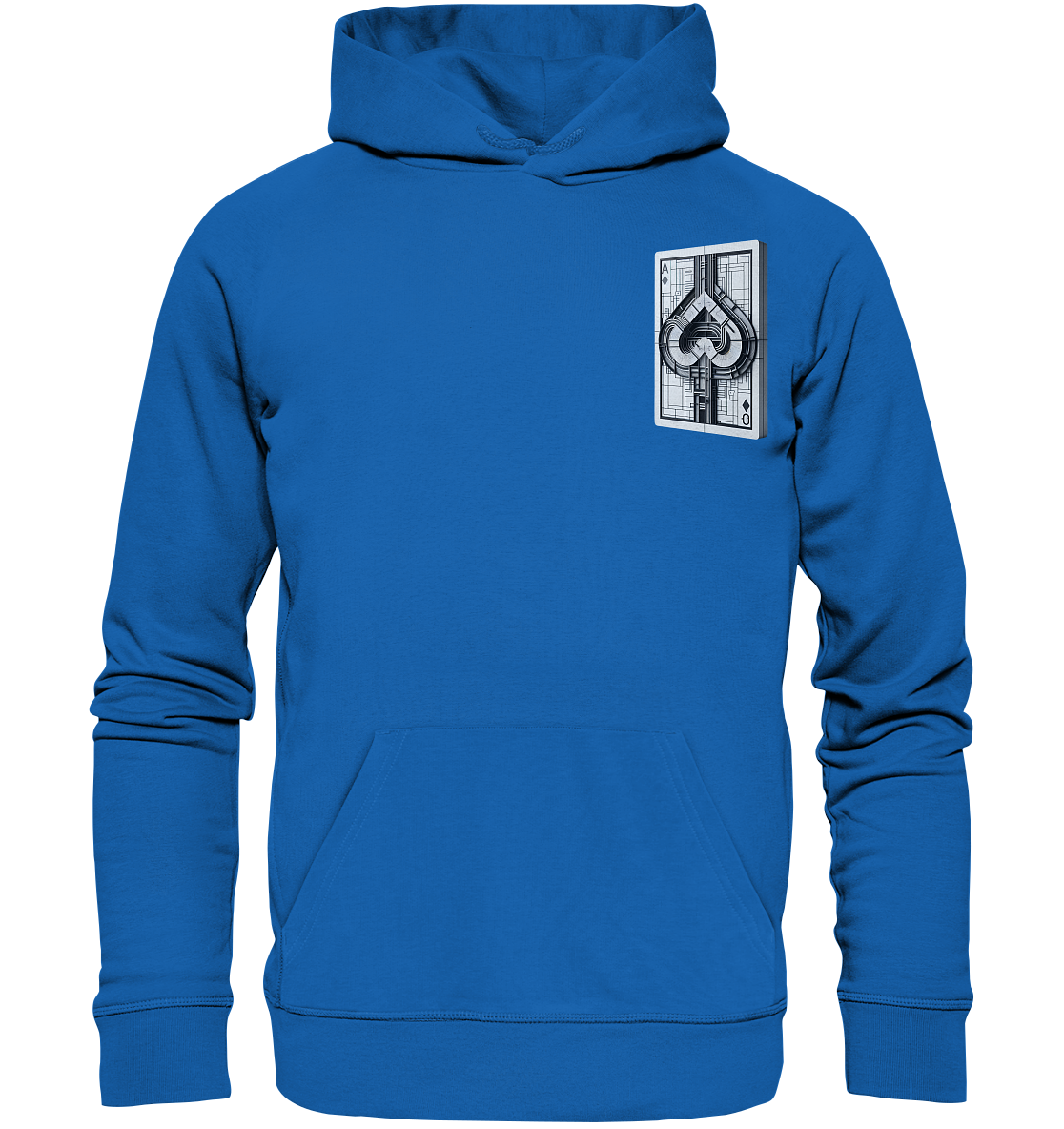 Abstract Ace of Spades - Premium Unisex Hoodie