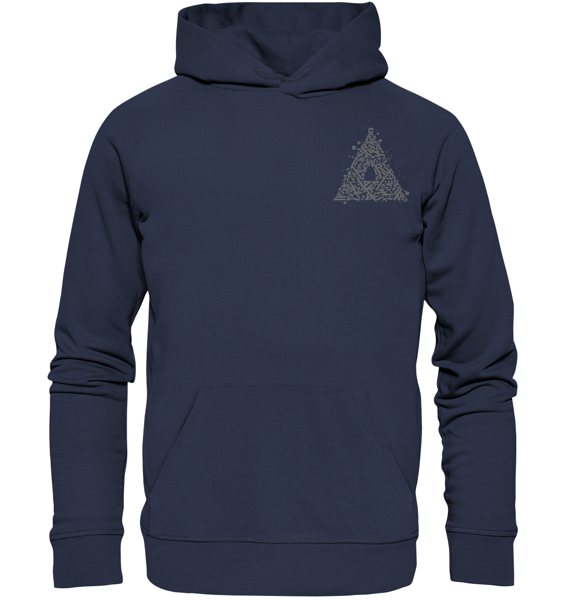 Calligraphy Triangle - Premium Unisex Hoodie