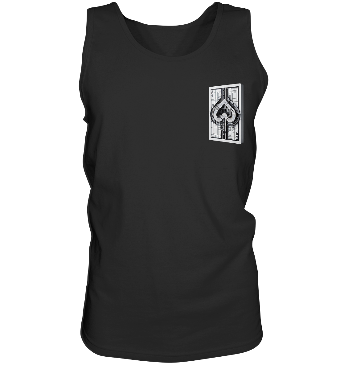 Abstract Ace of Spades - Tank Top