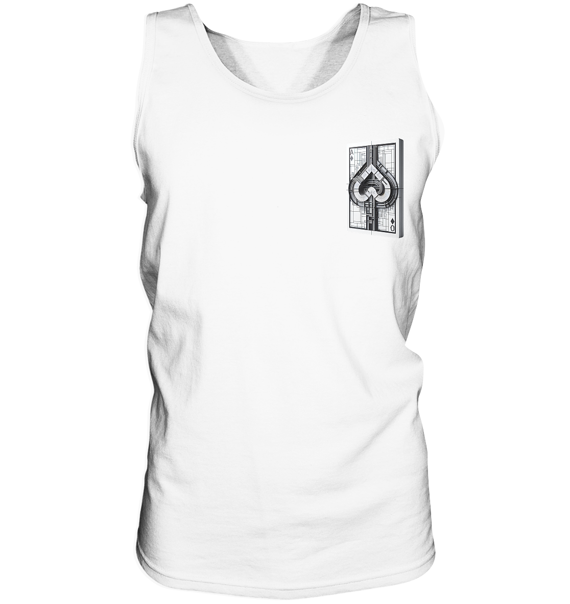 Abstract Ace of Spades - Tank Top