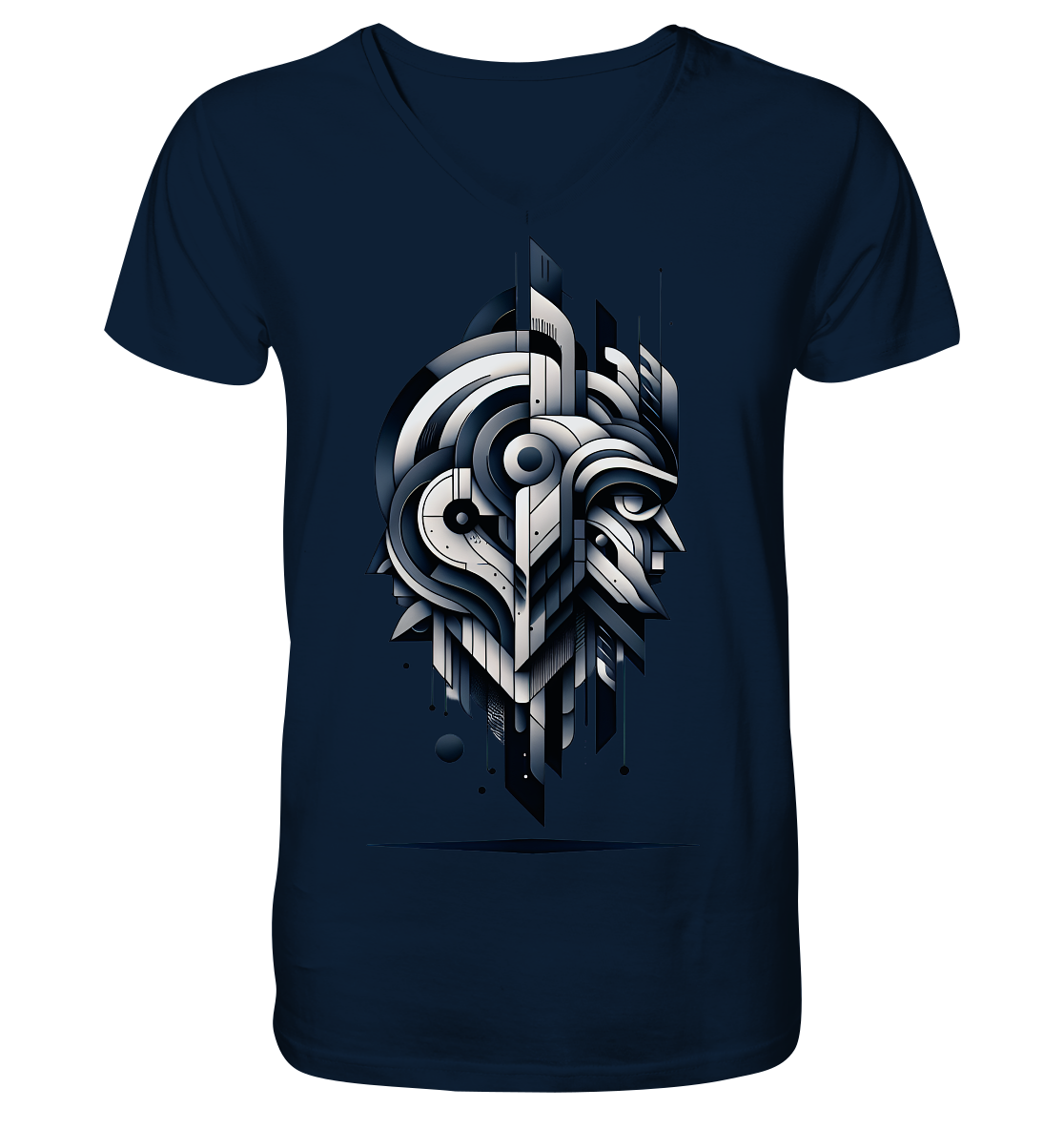 Abstract King - V-Neck Shirt