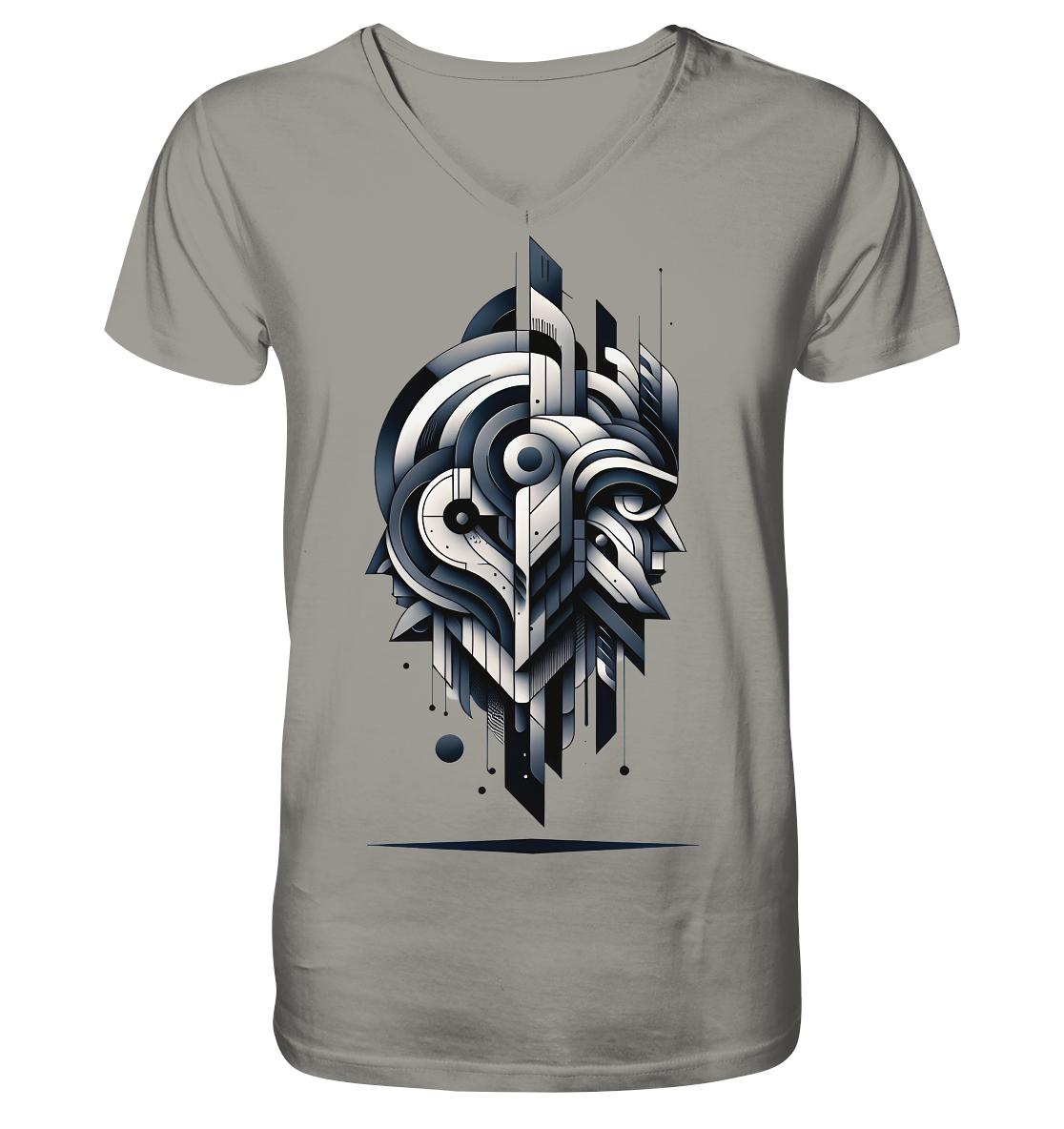 Abstract King - V-Neck Shirt