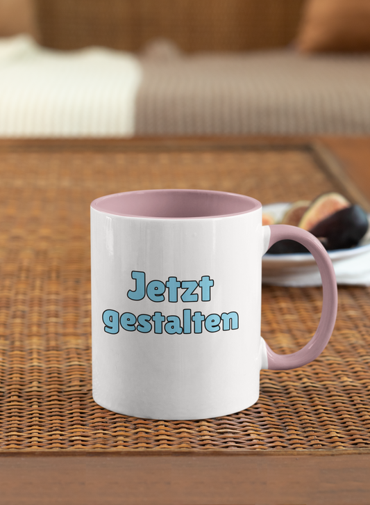 personalized mug two-tone