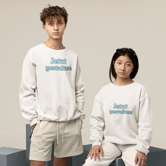 personalized organic oversize sweatshirt