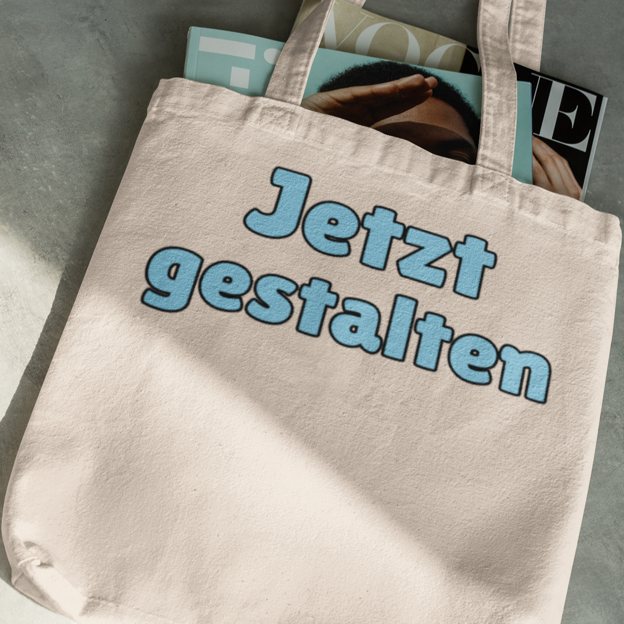 personalized cotton bag